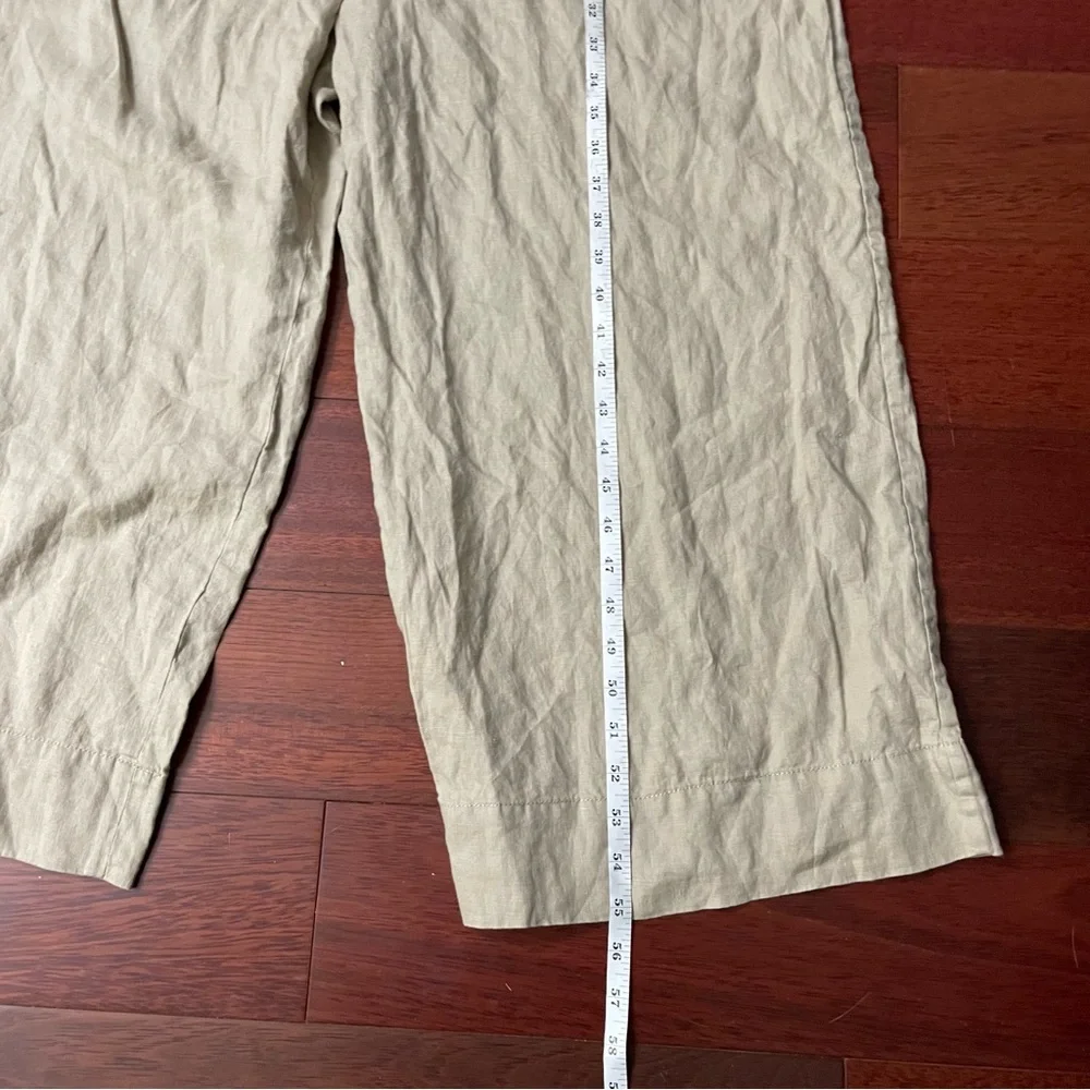 Everlane Linen Jumpsuit‎ Jumper European Flax Women's Sz 10 B43